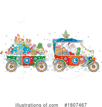 Driving Clipart #1807467 by Alex Bannykh