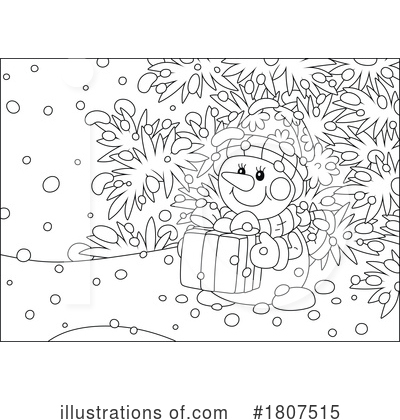 Royalty-Free (RF) Christmas Clipart Illustration by Alex Bannykh - Stock Sample #1807515