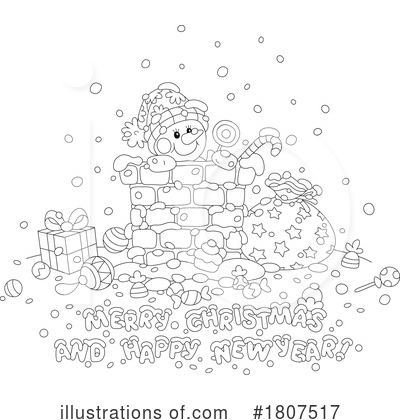 Royalty-Free (RF) Christmas Clipart Illustration by Alex Bannykh - Stock Sample #1807517