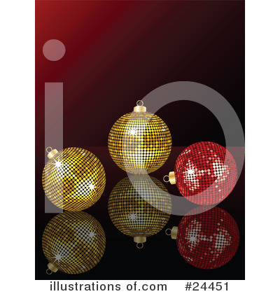 Christmas Ornament Clipart #24451 by elaineitalia