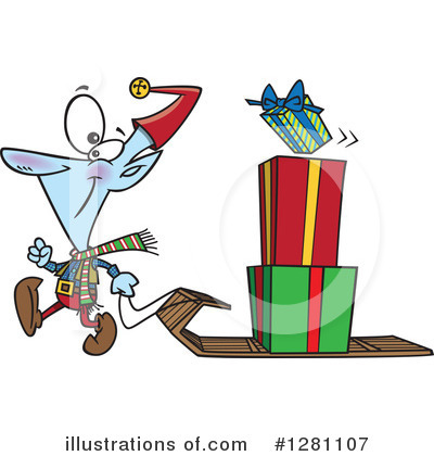 Present Clipart #1281107 by toonaday