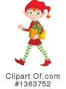 Christmas Elf Clipart #1363752 by Pushkin