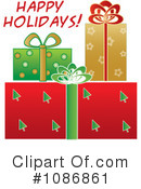 Christmas Gifts Clipart #1086861 by Pams Clipart