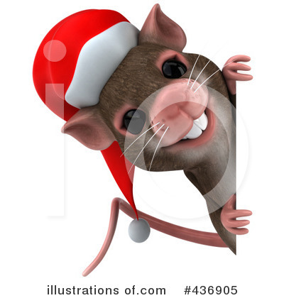 Christmas Mouse Clipart