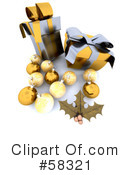 Christmas Presents Clipart #58321 by KJ Pargeter