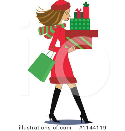 Christmas Gifts Clipart #1144119 by peachidesigns