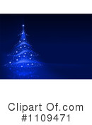 Christmas Tree Clipart #1109471 by dero
