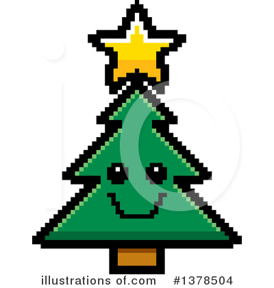 Christmas Tree Clipart #1378504 by Cory Thoman