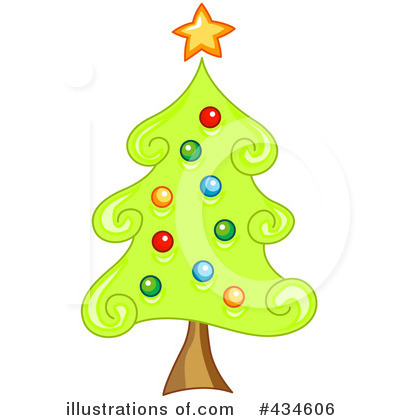 Christmas Tree Clipart #434606 by BNP Design Studio