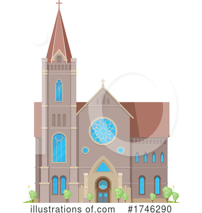 Church Clipart #1746290 by Vector Tradition SM