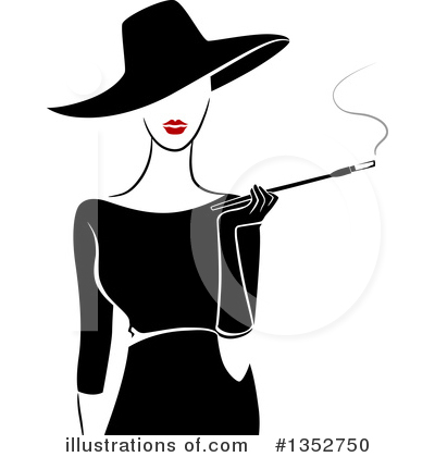 Smoking Clipart #1352750 by BNP Design Studio