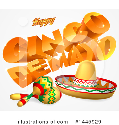 Royalty-Free (RF) Cinco De Mayo Clipart Illustration by AtStockIllustration - Stock Sample #1445929