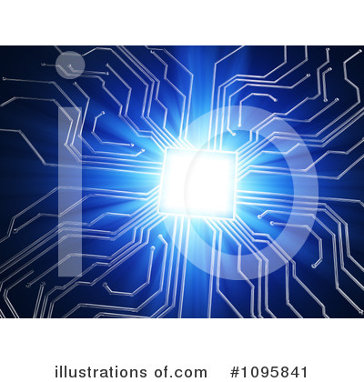 Circuit Board Clipart #1095841 by Mopic