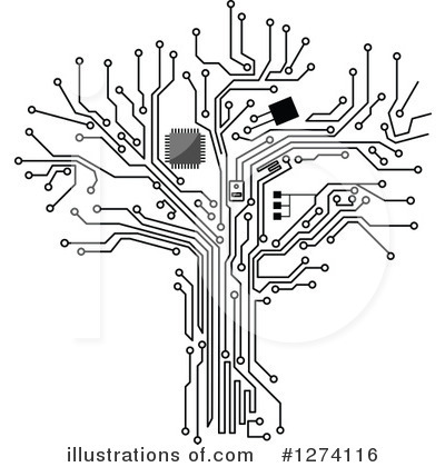 Trees Clipart #1274116 by Vector Tradition SM