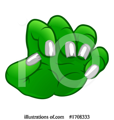 Royalty-Free (RF) Claw Clipart Illustration by AtStockIllustration - Stock Sample #1708333