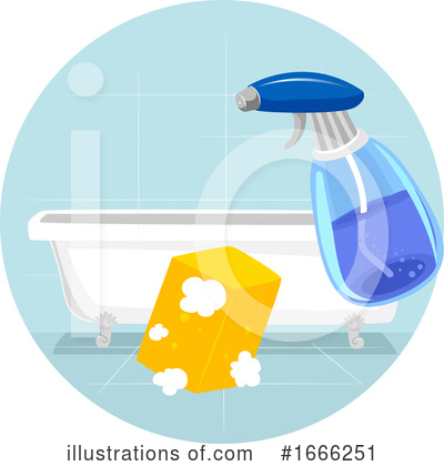 Tub Clipart #1666251 by BNP Design Studio