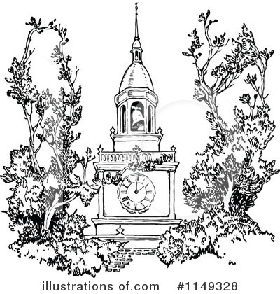 Bell Tower Clipart #1149328 by Prawny Vintage