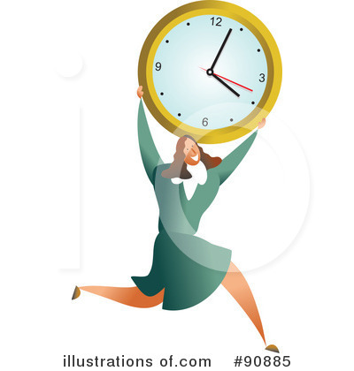 clock time clipart