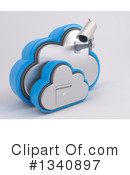 Cloud Clipart #1340897 by KJ Pargeter