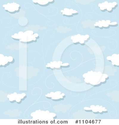Royalty-Free (RF) Clouds Clipart Illustration by dero - Stock Sample #1104677