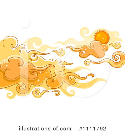 Royalty-Free (RF) Clouds Clipart Illustration by BNP Design Studio - Stock Sample #1111792