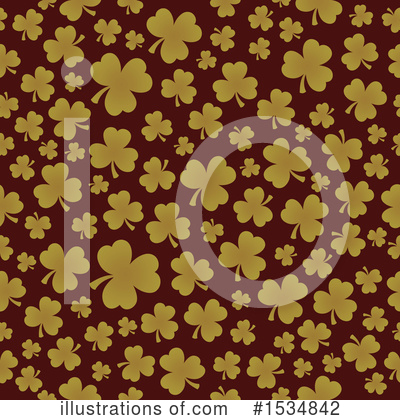 Royalty-Free (RF) Clover Clipart Illustration by visekart - Stock Sample #1534842