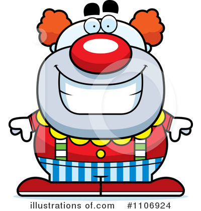 Clown Clipart #1106924 by Cory Thoman