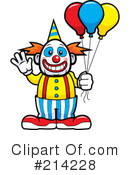 Clown Clipart #214228 by Cory Thoman