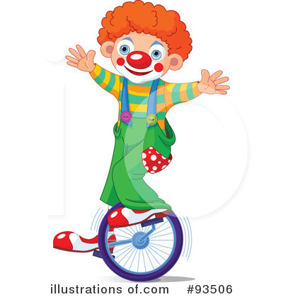 Unicycle Clipart #93506 by Pushkin