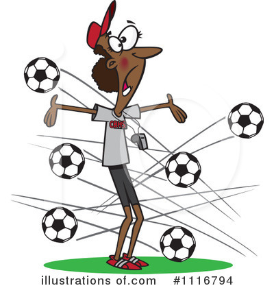 Soccer Clipart #1116794 by toonaday