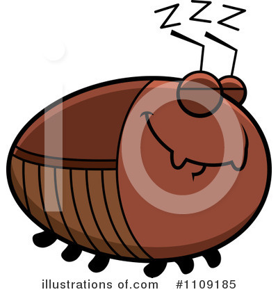 Royalty-Free (RF) Cockroach Clipart Illustration by Cory Thoman - Stock Sample #1109185