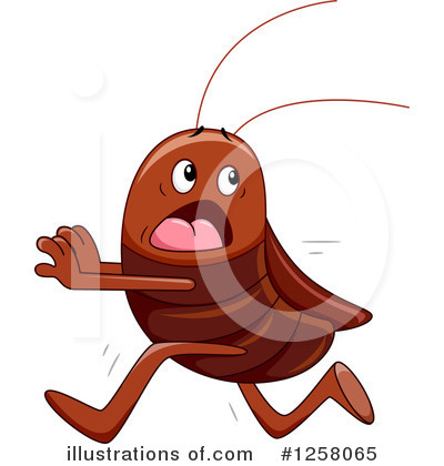 Royalty-Free (RF) Cockroach Clipart Illustration by BNP Design Studio - Stock Sample #1258065