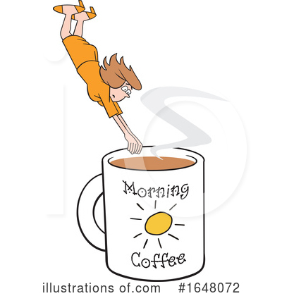 Coffee Clipart #1648072 by Johnny Sajem