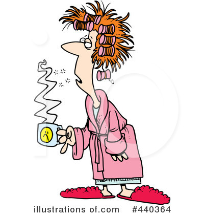Waking Up Clipart #440364 by toonaday