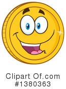 Coin Clipart #1380363 by Hit Toon