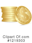 Coins Clipart #1219303 by Andrei Marincas