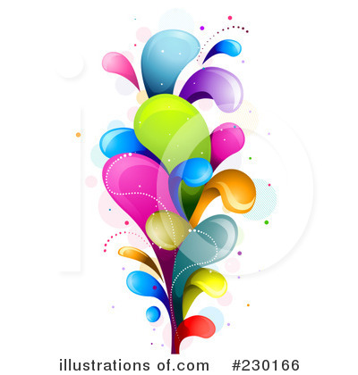 Rainbow Background Clipart #230166 by BNP Design Studio