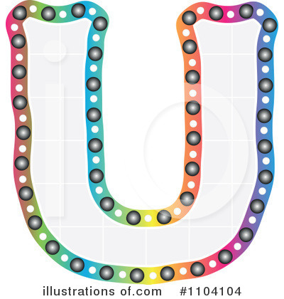 Colorful Letter Clipart #1104104 by Andrei Marincas