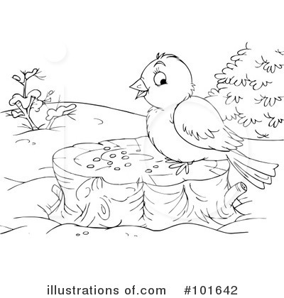 Royalty-Free (RF) Coloring Page Clipart Illustration by Alex Bannykh - Stock Sample #101642