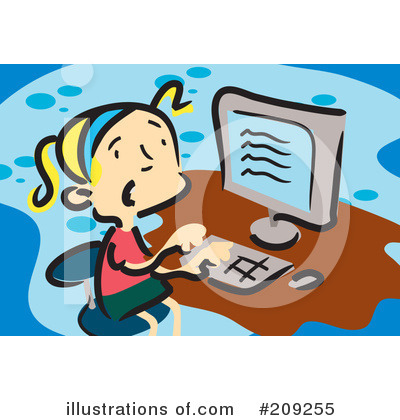 Computer Clipart #209255 by mayawizard101