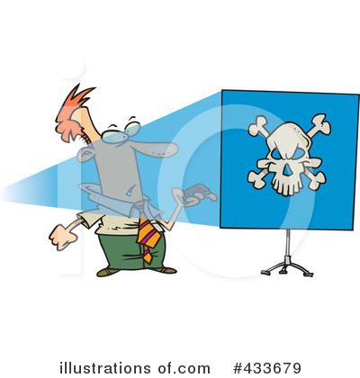 Royalty-Free (RF) Computer Clipart Illustration by toonaday - Stock Sample #433679