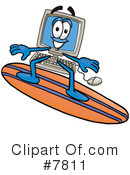 Computer Clipart #7811 by Mascot Junction