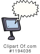 Computer Screen Clipart #1194036 by lineartestpilot