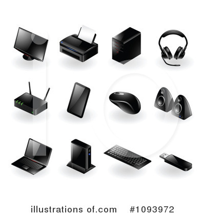 Computer Mouse Clipart #1093972 by TA Images