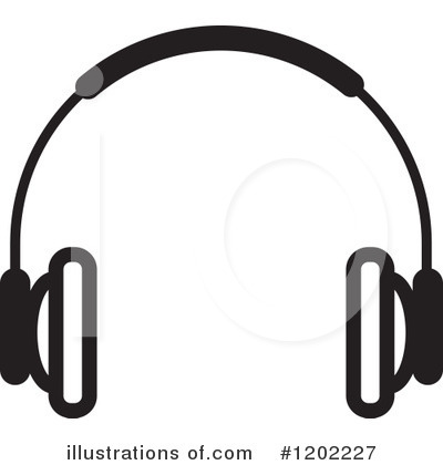 Headphones Clipart #1202227 by Lal Perera