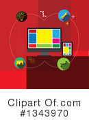 Computers Clipart #1343970 by ColorMagic