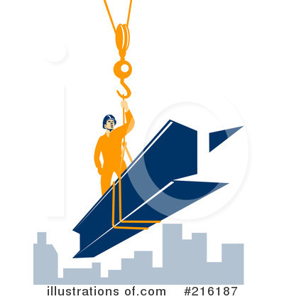 Royalty-Free (RF) Construction Clipart Illustration by patrimonio - Stock Sample #216187