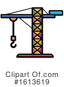 Construction Crane Clipart #1613619 by Lal Perera