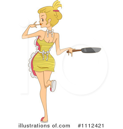 Pinup Woman Clipart #1112421 by BNP Design Studio