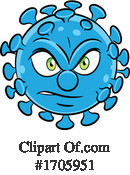 Coronavirus Clipart #1705951 by cidepix